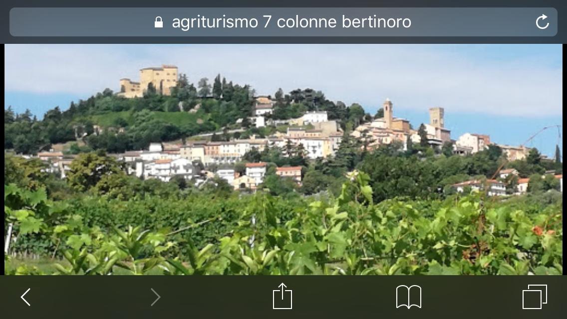 Vila Agriturismo 7 Colonne Bertinoro Exteriér fotografie